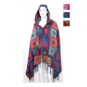 Hoodie Poncho (C) - 5 per pack - $6.00 ea